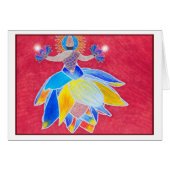 Whirling Lotus Card (Front Horizontal)