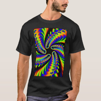 whirling rainbow pentacle 4 T-Shirt