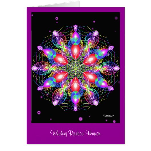 Whirling Rainbow Woman (Front)