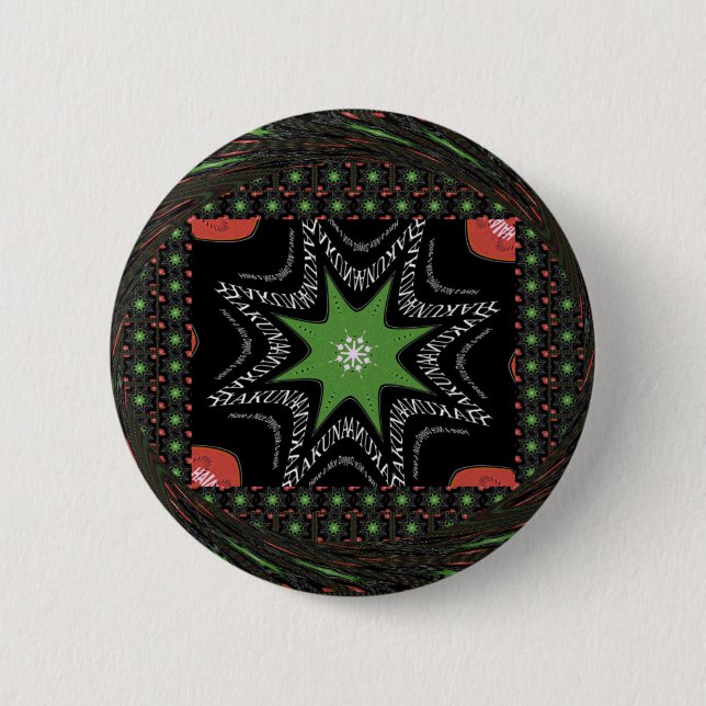 Whirling stars background pinback button (Front)
