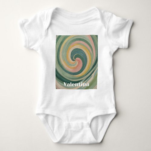 Whirling Whimsy Baby Bodysuit