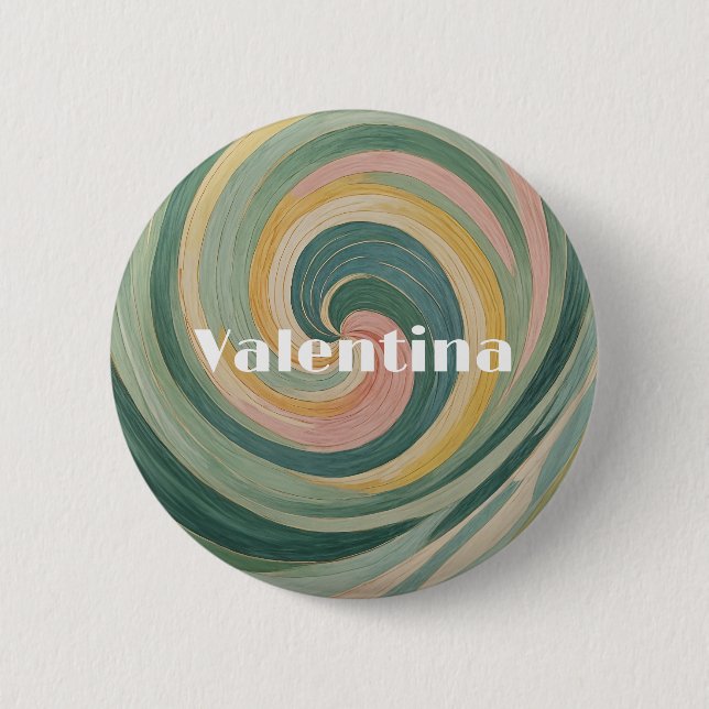Whirling Whimsy Button (Front)