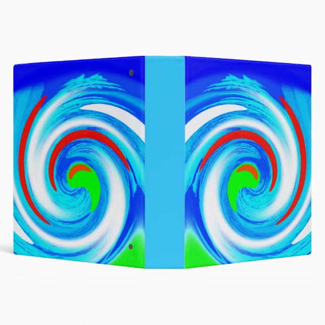 Whirlpool art 3 ring binder (Background)