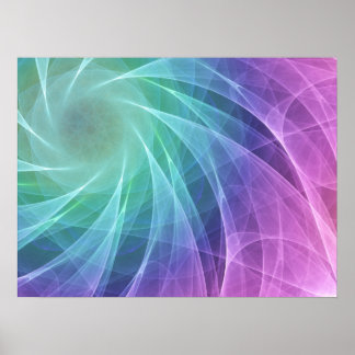 Whirlpool Diamond colorful Poster