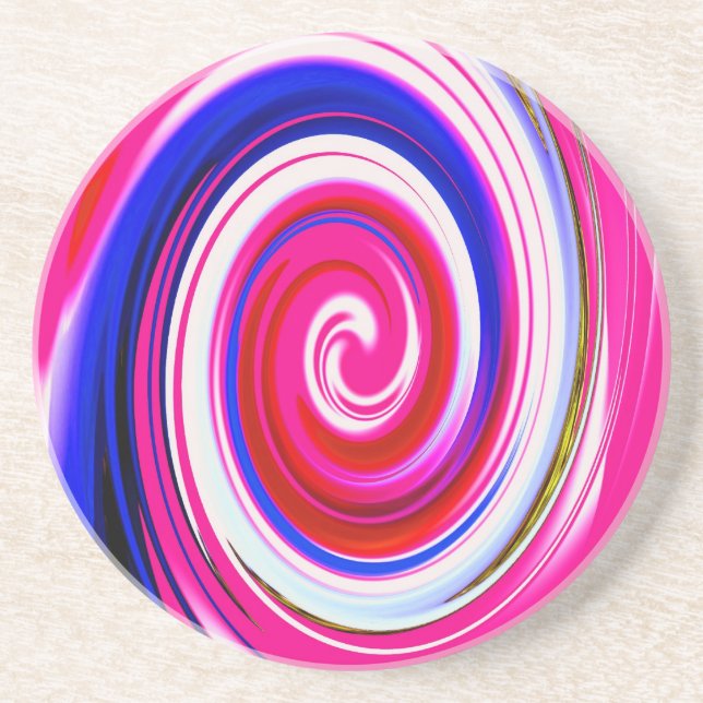 Whirlpool Drink Coaster (Front)