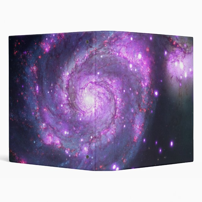 Whirlpool Galaxy 3 Ring Binder (Background)