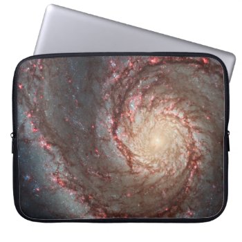 Whirlpool Galaxy Laptop Sleeve by ThinxShop at Zazzle