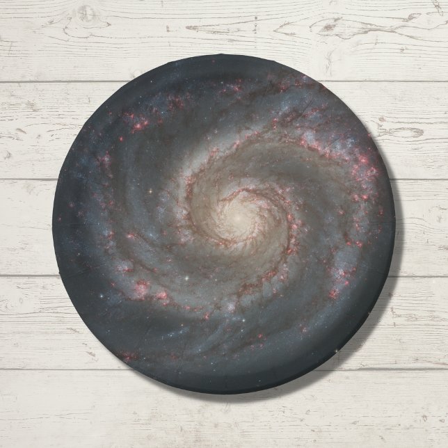 Whirlpool Galaxy Paper Plates (Creator Uploaded)