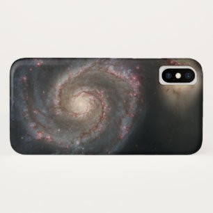 Whirlpool Galaxy (Space) (Universe) (Messier 51A) iPhone X Case