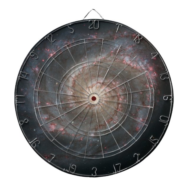 Whirlpool Galaxy (Space) (Universe) (Messier 51A) Dart Board (Front)