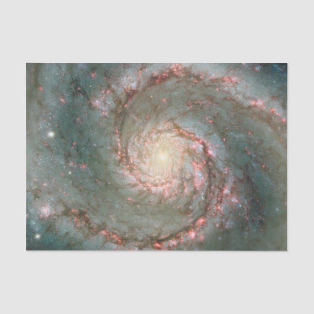 Whirlpool galaxy tissue paper (Front)