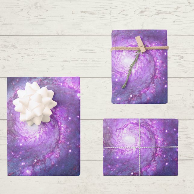Whirlpool Galaxy Wrapping Paper Sheets (Creator Uploaded)