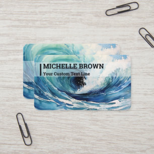 Whirlpool Pool Service Business Card