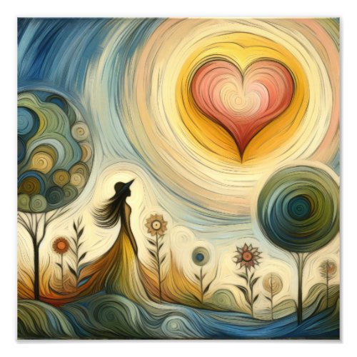 Whirls of Affection Photo Print