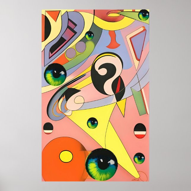 Whirlwind Ken Gage Surrealism Poster (Front)