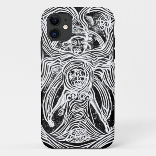 Whirlwind Mystique Ancient Symbols iPhone Case