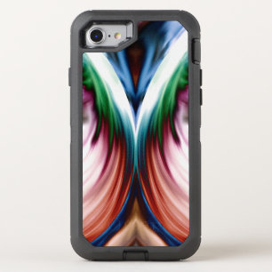 Whirlwind Rainbow Golden Snow Mirror OtterBox Defender iPhone SE/8/7 Case
