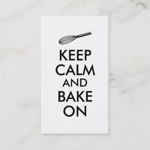 Whisk Business Cards for Bakery Bakers Pastry Chef