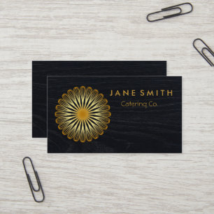 Whisk Flower Kitchen for Bakery, Catering Business Card
