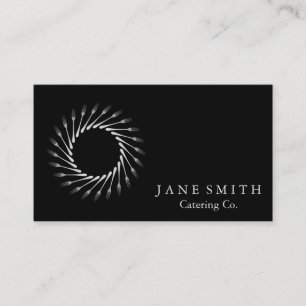 Whisk Flower Kitchen for Bakery, Catering Business Card