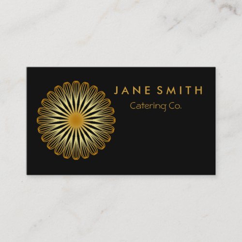 Whisk Flower Kitchen for Bakery Catering Business Card