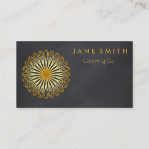 Whisk Flower Kitchen for Bakery, Catering Business Card