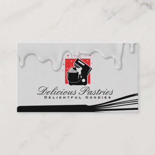 Whisk  Frosting  Mixing Machine Business Card