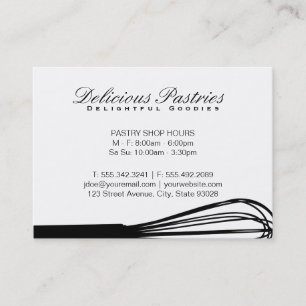 Whisk II   Culinary Master Business Card