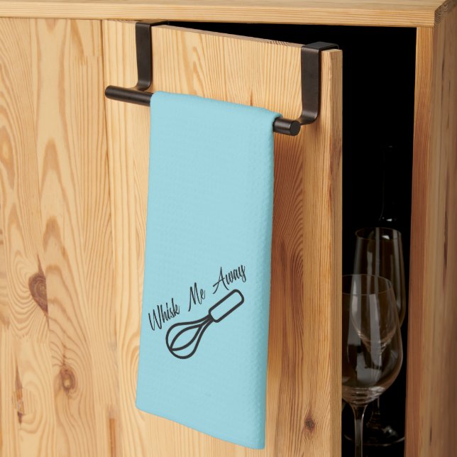 Whisk Me Away Kitchen Towel (Thirds Fold)