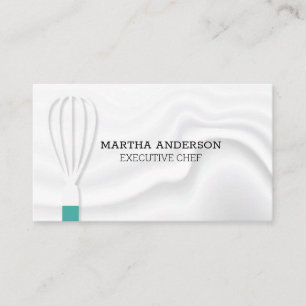 Whisk Silky Background Business Card