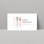 Whisk Spoon Spatula Logo Ii For Bakery, Catering Business Card at Zazzle