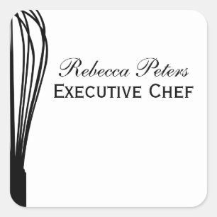 Whisk Square Sticker