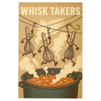 Whisk Takers Metal Print