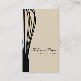 Whisk variation Culinary Master Business Card