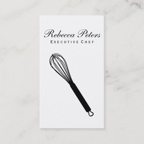 Whisk variation  Culinary Master II Business Card