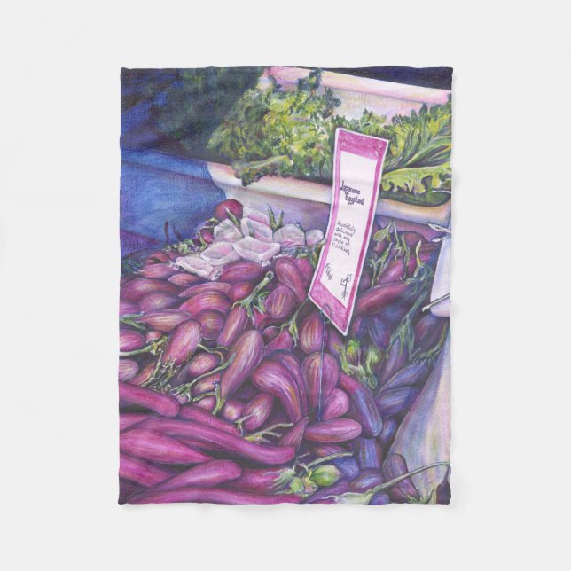 Whisk Well for Whale Soup Fleece Blanket (Front)