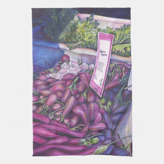 Whisk Well for Whale Soup Kitchen Towel (Vertical)