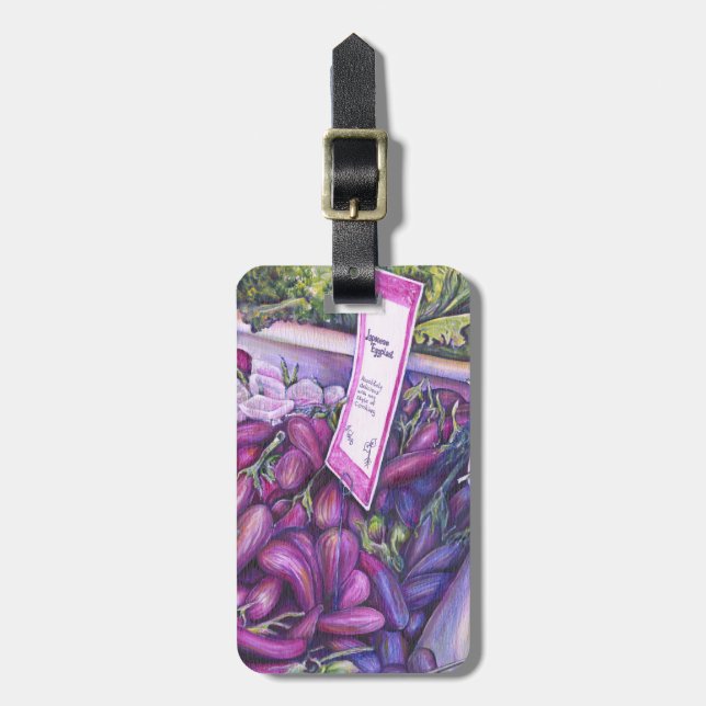 Whisk Well for Whale Soup Luggage Tag (Front Vertical)