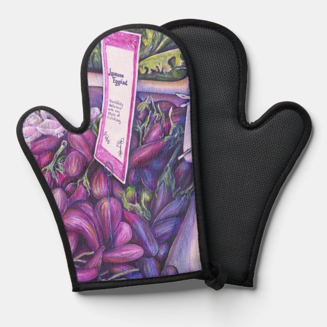 Whisk Well for Whale Soup Oven Mitt (Front/Back)