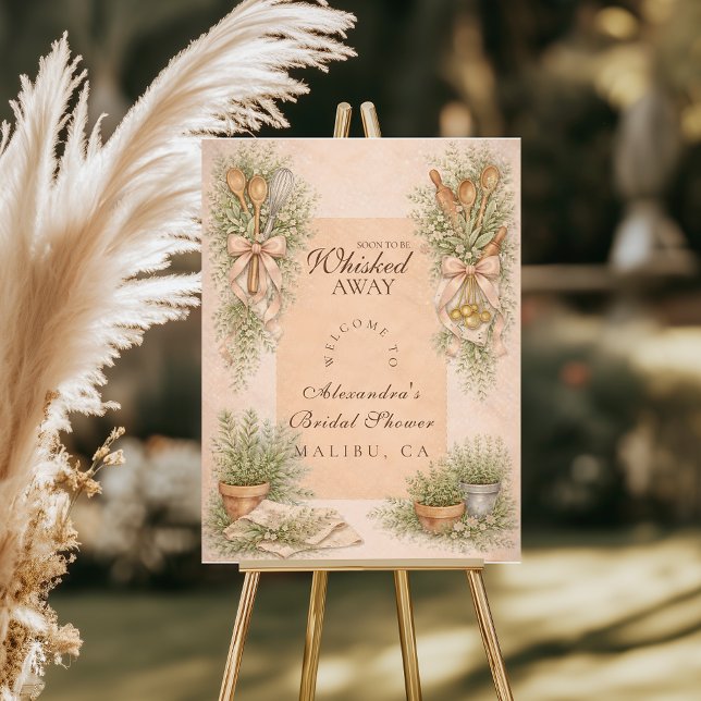Whisked Away Baking Bridal Shower Foam Board (Creator Uploaded)