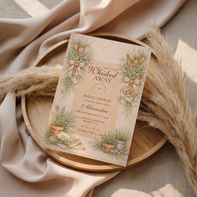 Whisked Away Baking Bridal Shower Invitation (Creator Uploaded)