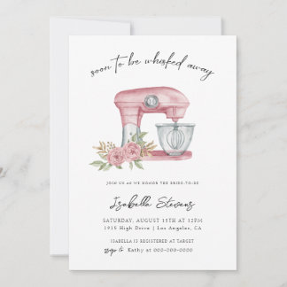 Whisked Away Baking Bridal Shower Invitation