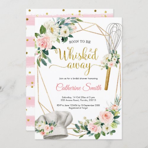 Whisked Away Bridal Shower Invitation
