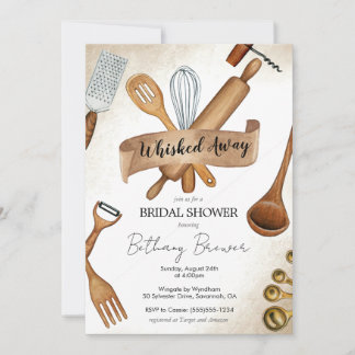 Whisked Away Bridal Shower Invitation