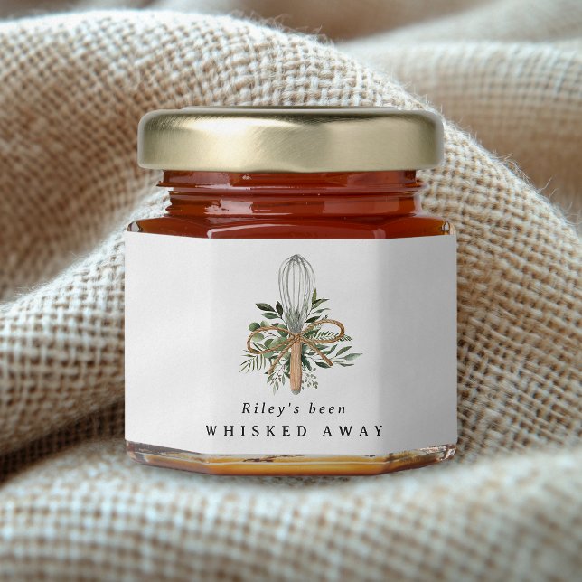 Whisked Away Kitchen Bridal Shower Honey Jar Favors (Creator Uploaded)