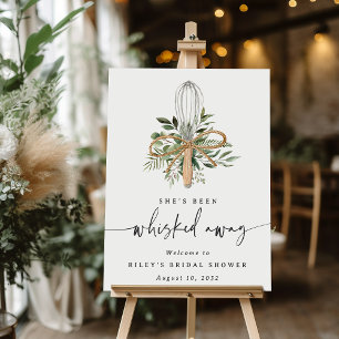 Whisked Away Kitchen Bridal Shower Welcome Sign
