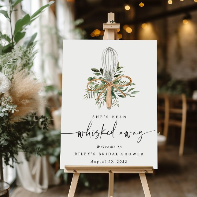 Whisked Away Kitchen Bridal Shower Welcome Sign (Creator Uploaded)