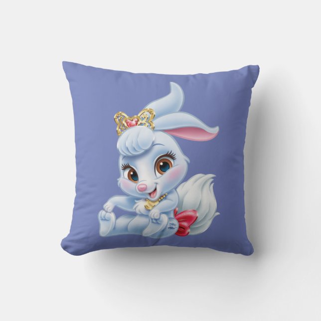 Whisker Haven | Berry Throw Pillow (Front)
