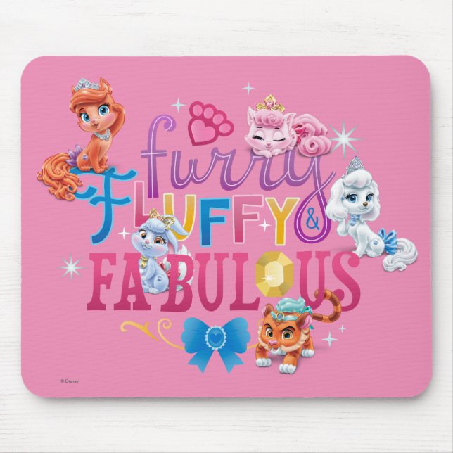 Whisker Haven | Furry Fluffy & Fabulous Mouse Pad (Front)