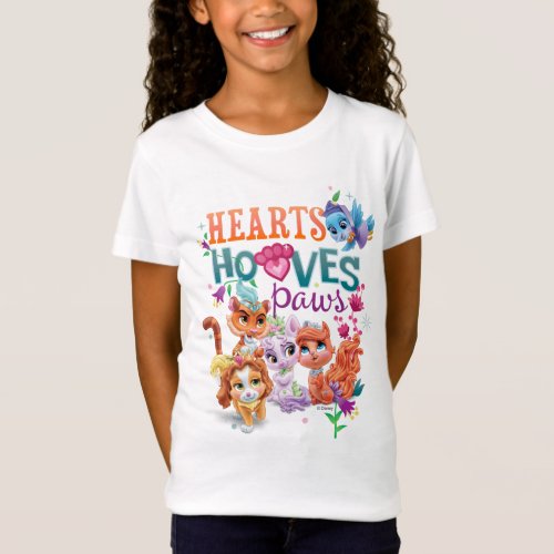 Whisker Haven  Hearts Hooves Paws Graphic T_Shirt